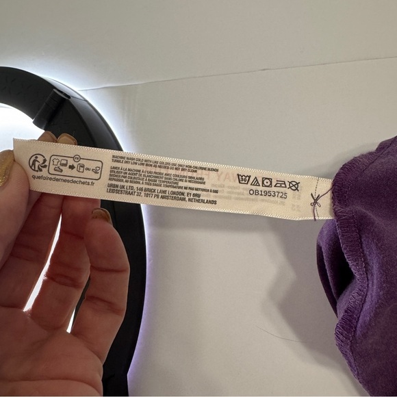 FP Movement Purple Open Back Mini Dress XS | Activewear Tank Dress NWOT - Picture 10 of 10